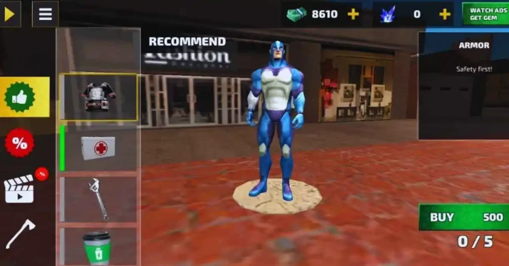 rope hero unlimited money