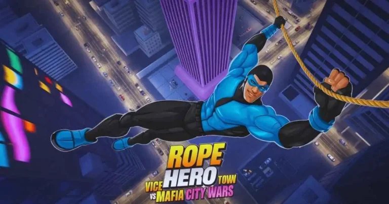 Rope Hero Vice Town vs Mafia City Wars