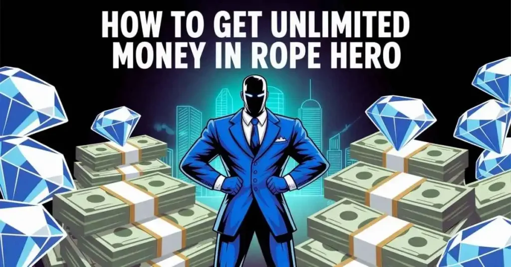 rope hero unlimited money and diamond hack