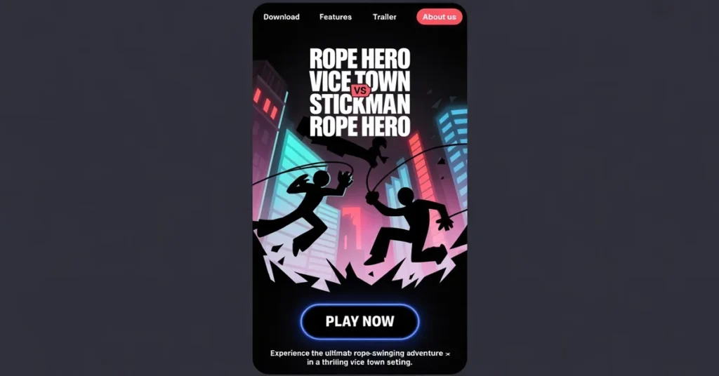 ROPE HERO CITY MAFIA WARS