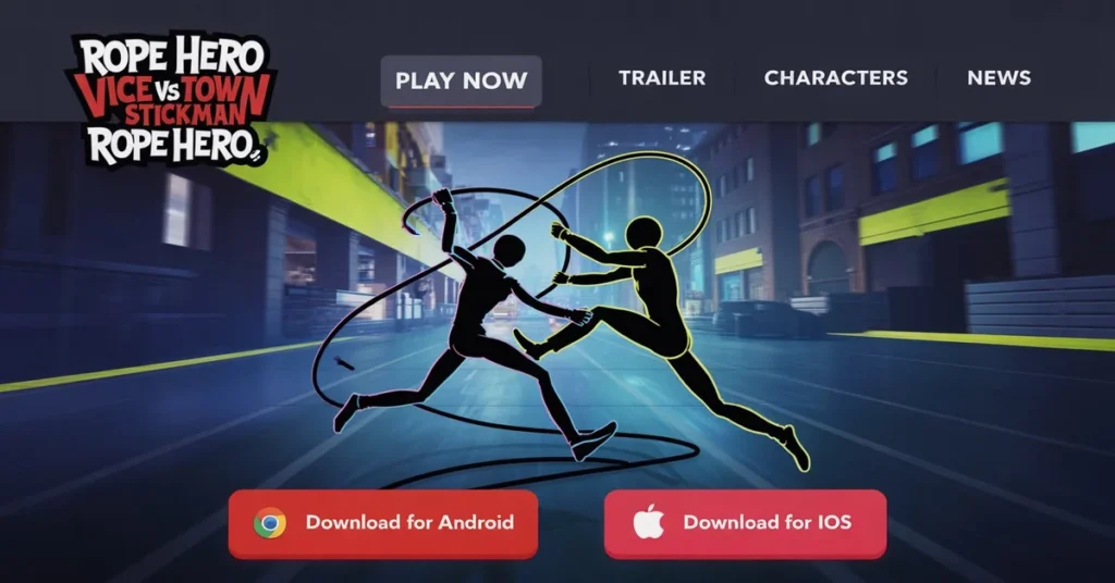 rope hero vice town