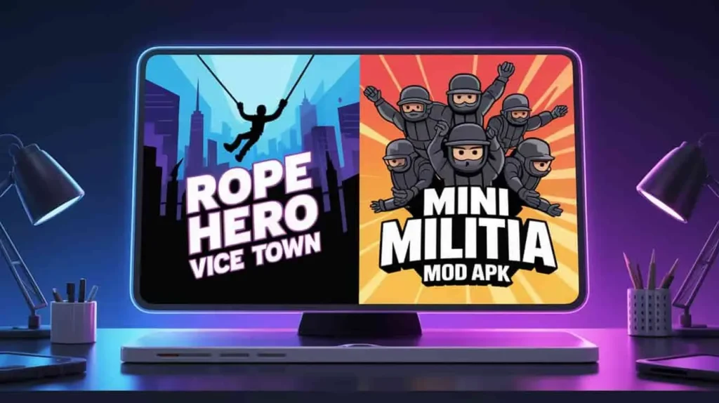 rope hero vice town mod apk