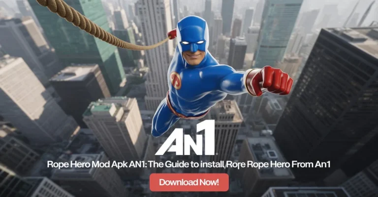 Rope Hero Mod Apk AN1: The Guide to install Rope Hero from AN1