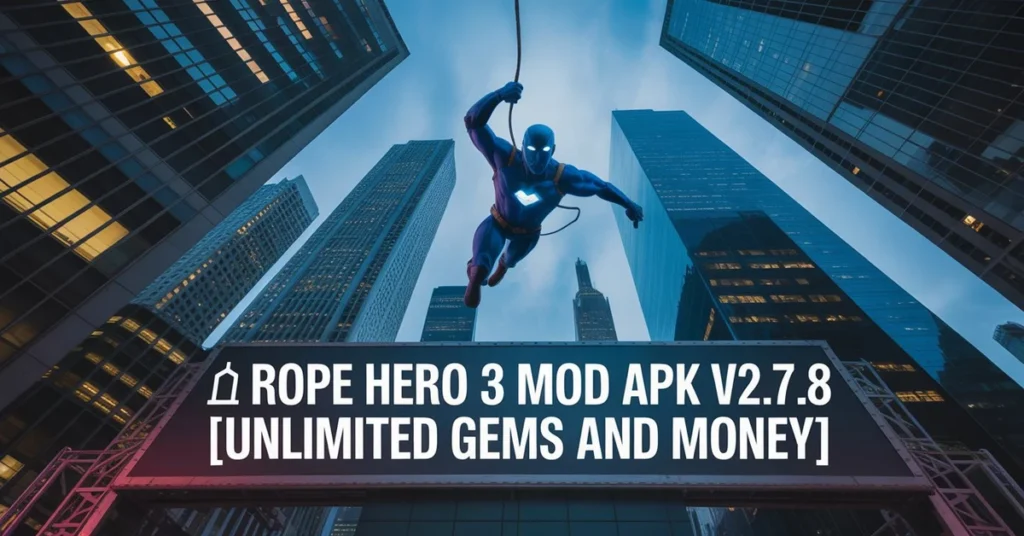 rope hero vice town hack