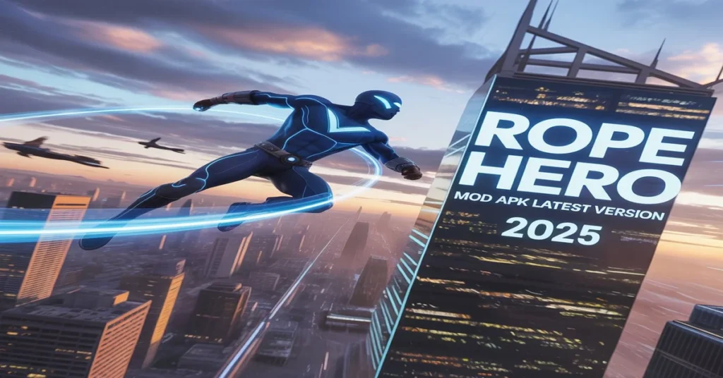 Rope Hero Mod Apk v6.9.2 Latest Version 2025