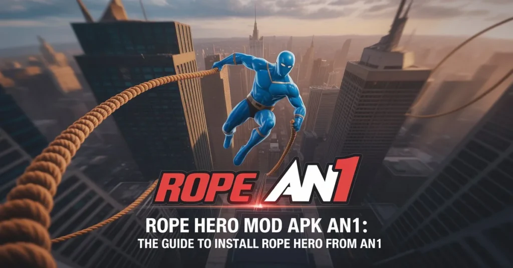 Rope Hero Mod Apk AN1: The Guide to install Rope Hero from AN1