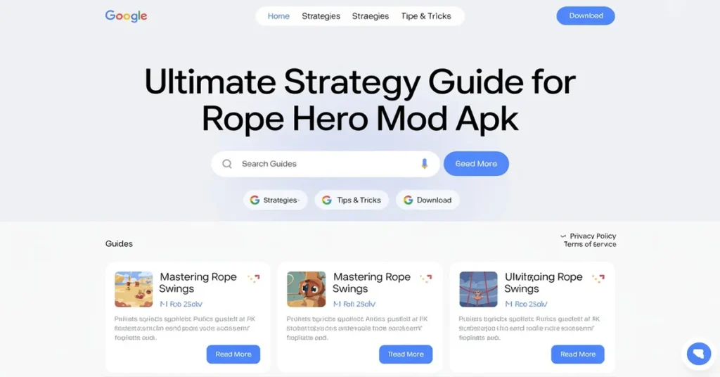 rope hero vice town hack