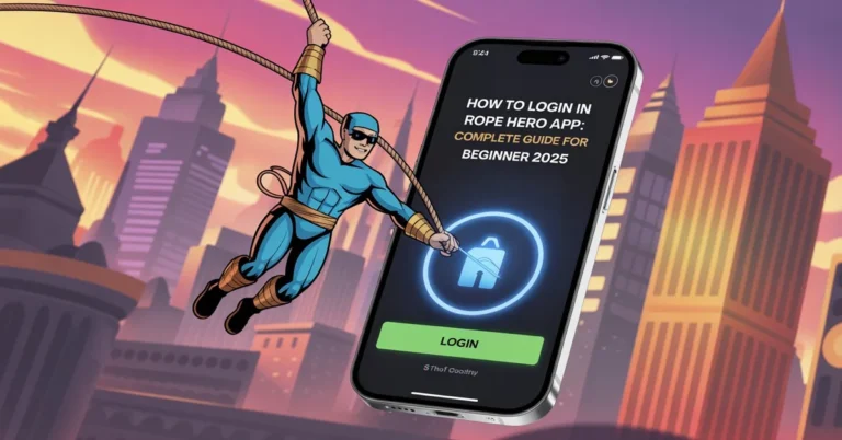 How to Login in Rope Hero App: Complete Guide for beginner 2025